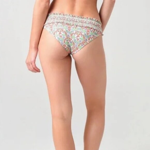 Tory Burch Legacy Paisley Costa Printed Hipster Bottoms I Size Med. - Picture 2 of 4